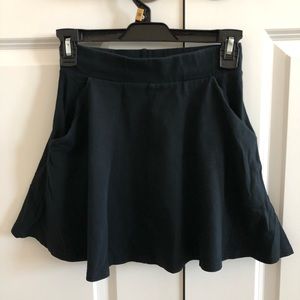 Black skirt